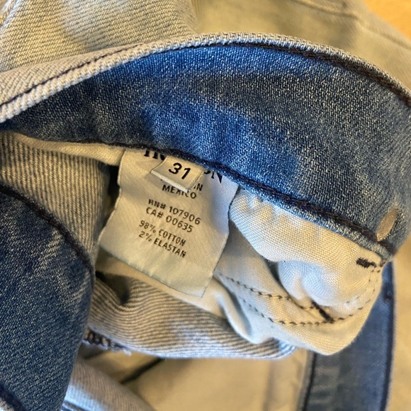 Hudson Jeans Men Size 31 Light Wash Denim Straight - Picture 6 of 7